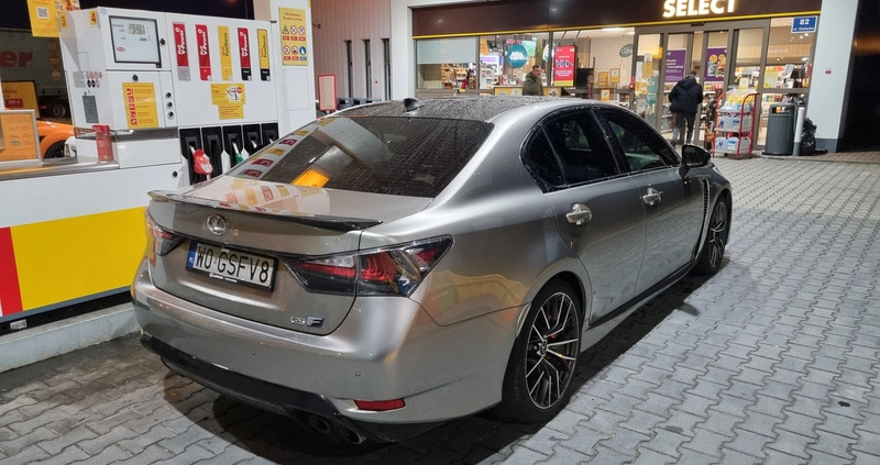 Lexus GS cena 199000 przebieg: 85000, rok produkcji 2015 z Pajęczno małe 529